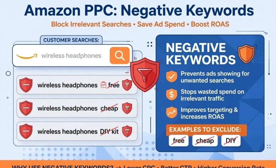 Amazon PPC Negative Keywords and Bidding Strategies: What to Do With Every Search Term
