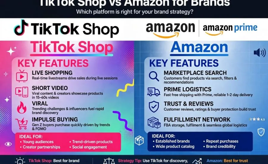 TikTok Shop vs Amazon for Brands: Which Channel Leads?